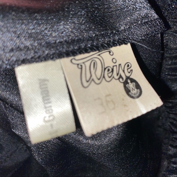 Vintage Weise sparkly ladies blouse 36 Large - Picture 7 of 10